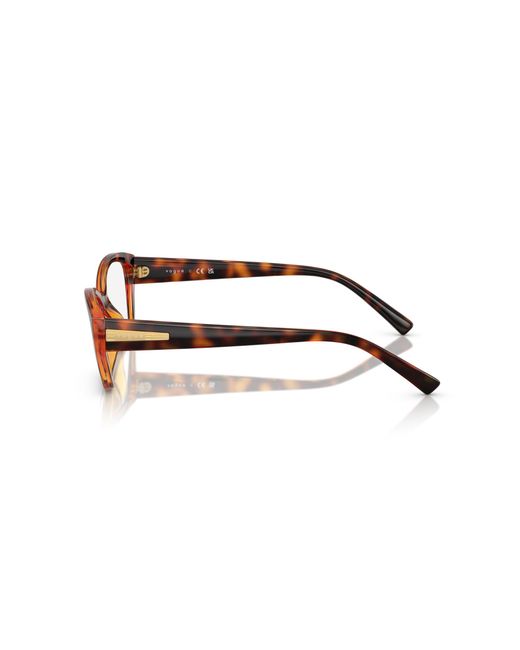 Vogue Eyewear Black Vo5608 W656 Optical Frames Nylon Cat Eye Normal