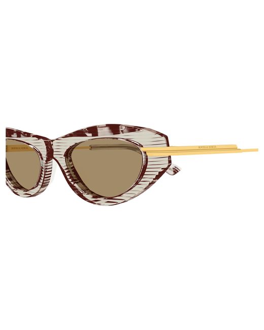 Bottega Veneta Black Bv1368S 003 Sunglasses Acetate Round