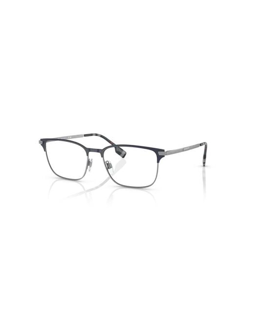 Burberry Black Be1372 Malcolm 1003 Optical Frames Metal Geometric for men