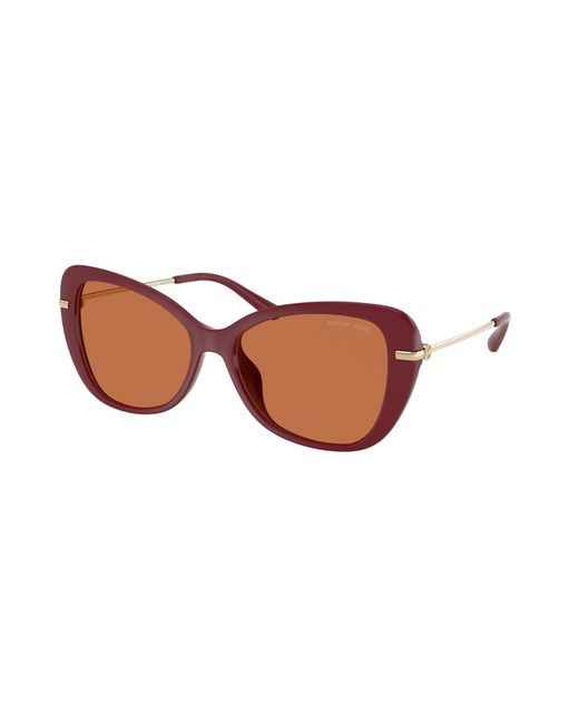 Michael Kors Black Mk2230U Saint Croix 400473 Sunglasses Injected Butterfly Normal