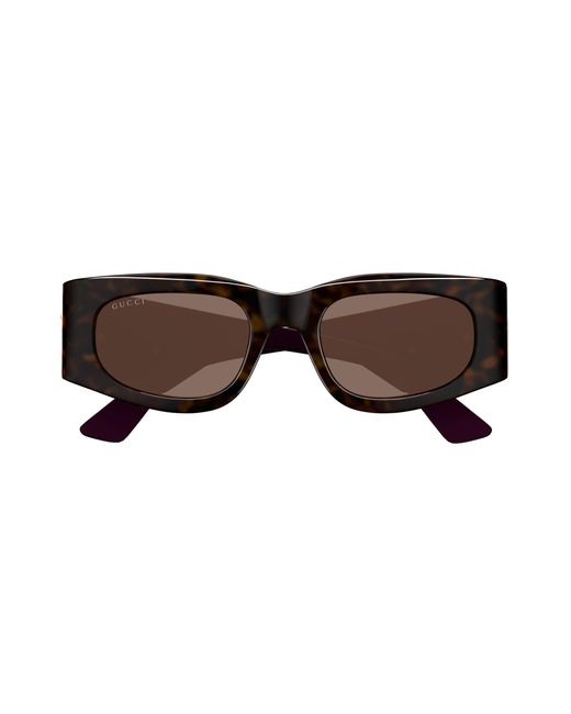 Gucci Black Gg1664S 004 Sunglasses Acetate Squared