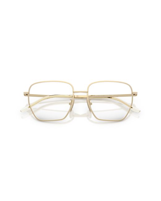 Prada Black Pr C51Vd Zvn1O1 Optical Frames Metal Squared Normal