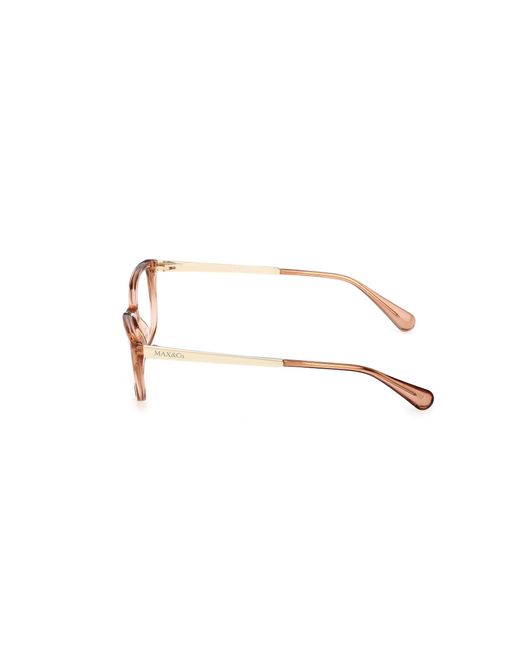 MAX&Co. Black Mo5201 072 Optical Frames Injected Squared Normal