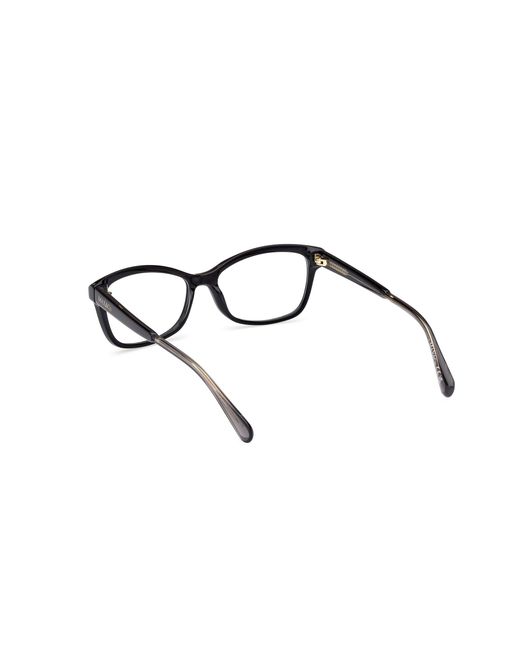 MAX&Co. Black Mo5127 001 Optical Frames Acetate Round Normal