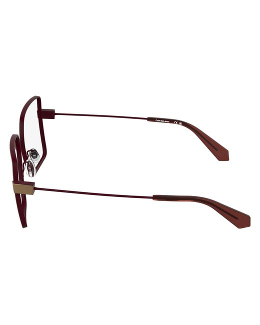 Calvin Klein Black Ckj26203 705 Optical Frames Metal Squared Normal