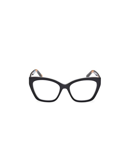 Emilio Pucci Black Ep5216 001 Optical Frames Acetate Butterfly Normal