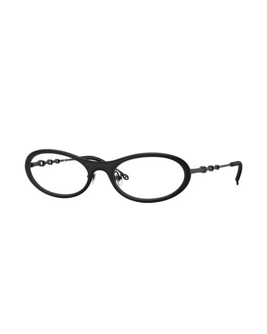 DIESEL Black Dl5001 1025 Optical Frames Metal Round Normal