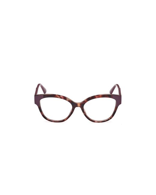 MAX&Co. Black Mo5117 055 Optical Frames Injected Round Normal