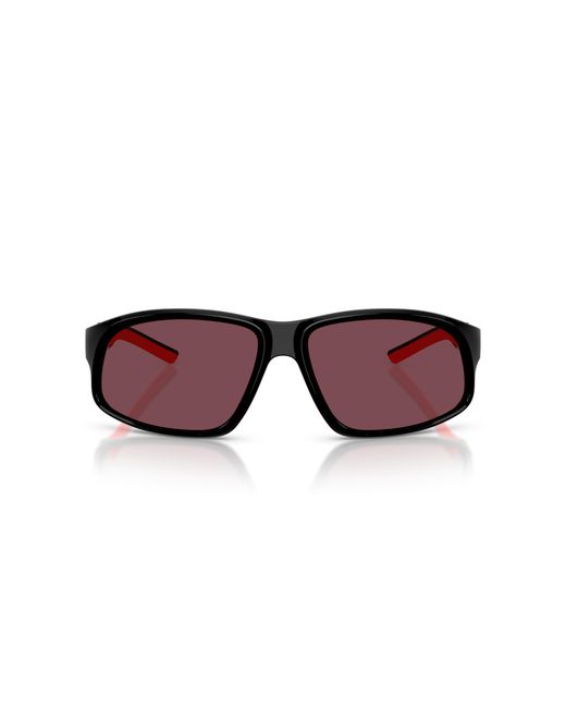 FERRARI SCUDERIA Black Fz6016U 501/1E Sunglasses Injected Geometric Normal for men
