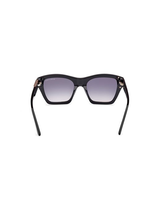 Guess Black Gm00024 01B Sunglasses Acetate Smoke Squared Normal