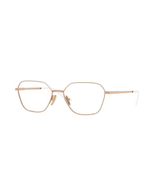 Vogue Eyewear Black Vo4334 5209 Optical Frames Metal Geometric Normal