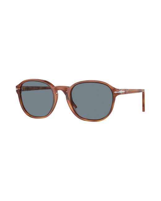 Persol Black Po3343S 96/56 Sunglasses Acetate Pillow Normal Anti-Glare