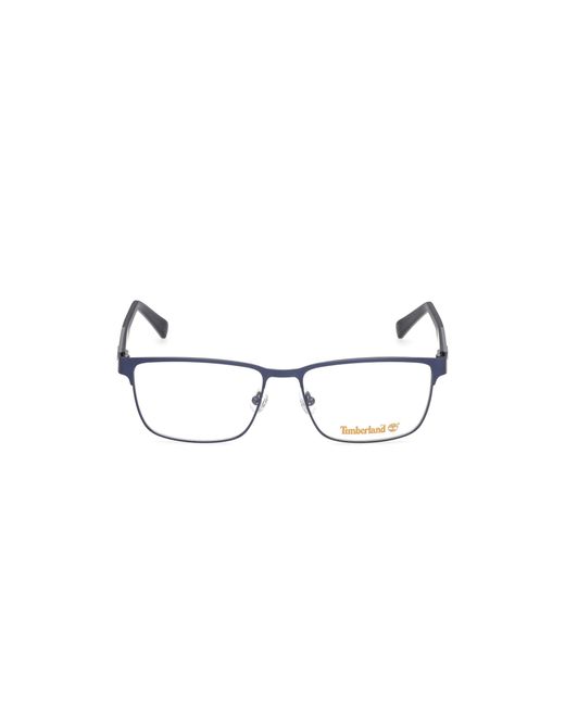 Timberland Black Tb1721 091 Optical Frames Metal Squared Normal for men