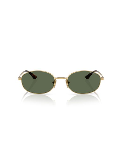 Vogue Eyewear Green Vo4323S 280/71 Sunglasses Metal Round Normal