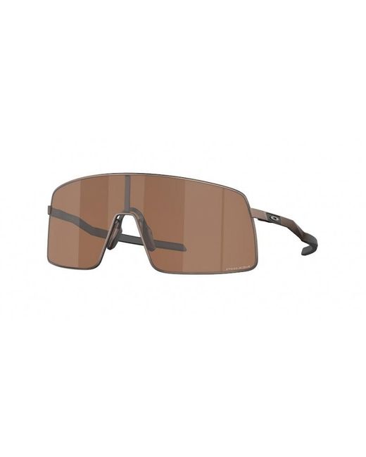 Oakley Brown Oo6013 Sutro Ti 601303 Sunglasses Titanium Mask Normal Prizm for men