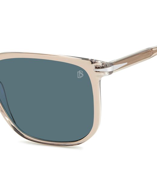 David Beckham Black Db 1141/S Sd9/Ku Sunglasses Acetate Squared for men