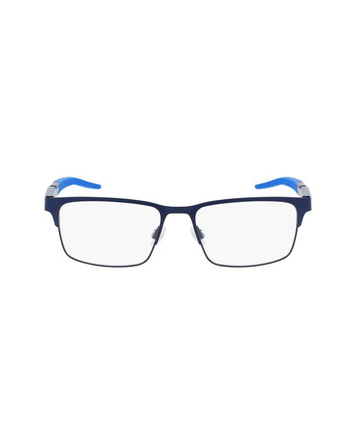 Nike Black 8154 410 Optical Frames Metal Squared Normal Photochromatic for men