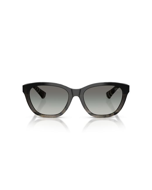 Burberry Black Be4486 42008G Sunglasses Acetate Squared Normal Nuanced