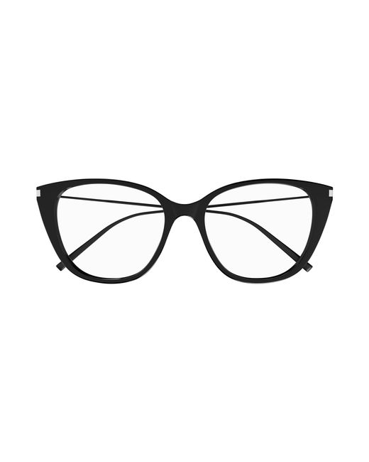 Saint Laurent Black Sl 627 001 Optical Frames Acetate Transparent Cat Eye