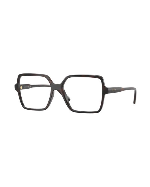 Vogue Eyewear Black Vo5702 2386 Optical Frames Nylon Transparent Squared Normal