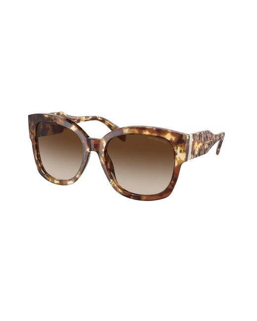 Michael Kors Black Mk2164 Baja 302813 Sunglasses Acetate Squared Normal Shaded