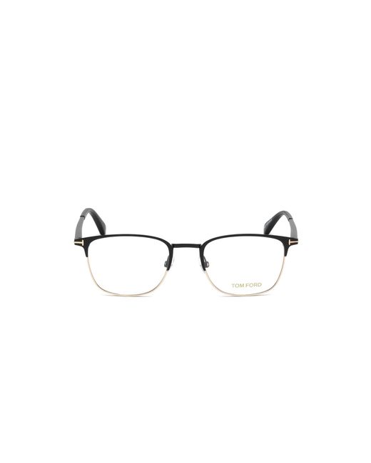 Tom Ford Black Ft5453 002 Optical Frames Metal Squared Normal for men