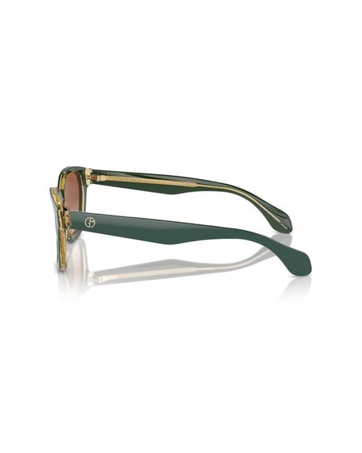 Giorgio Armani Black Ar8207 608613 Sunglasses Acetate Pantos Normal Shaded for men