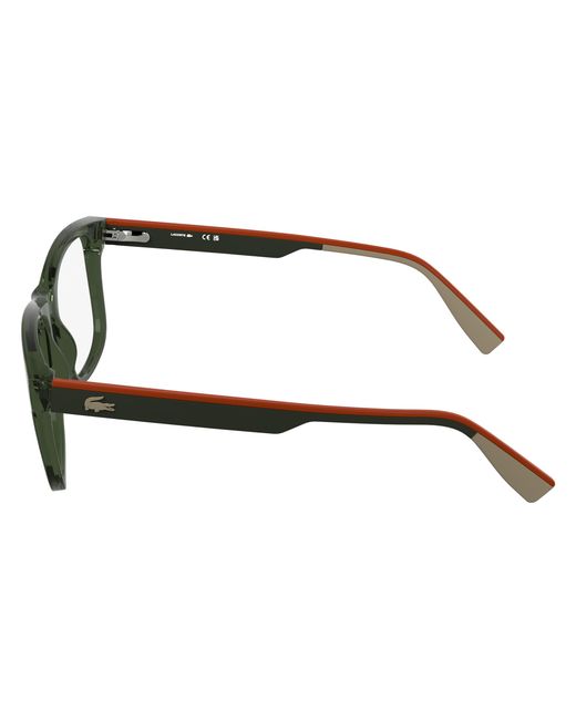 Lacoste Black L4004 275 Optical Frames Bio-Injected Squared Normal for men