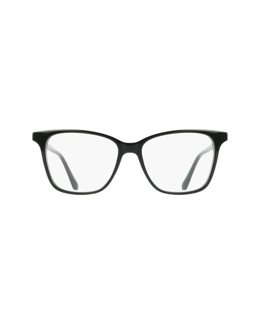 Ferragamo Black Sf3064 001 Optical Frames Acetate Squared Normal