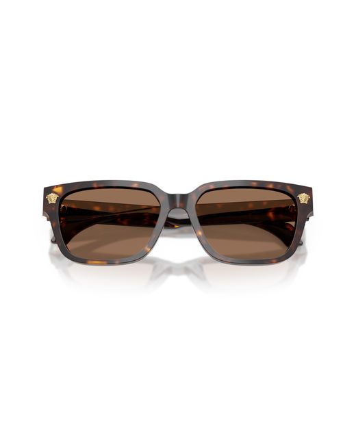 Versace Black Ve4513D 108/73 Sunglasses Acetate Squared Normal for men