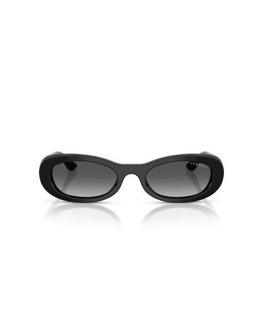 Vogue Eyewear Black Vo5582S W44/T3 Sunglasses Acetate Round Polarized Nuanced