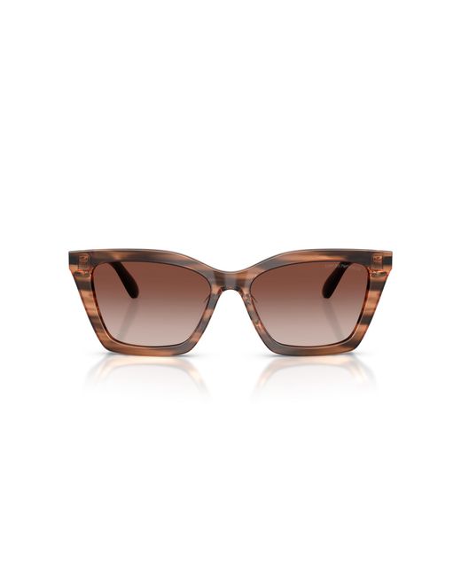 Emporio Armani Black Ea4250U 626613 Sunglasses Acetate Butterfly Normal Shaded