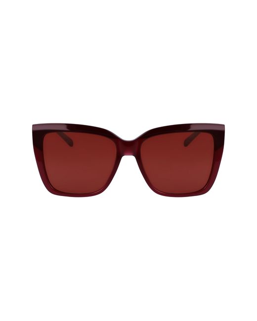 Ferragamo Black Sf1102S 606 Sunglasses Acetate Squared Normal Normal