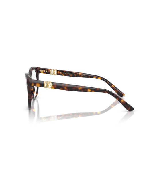 Dolce & Gabbana Black Dg3399 502 Optical Frames Acetate Transparent Pantos Normal