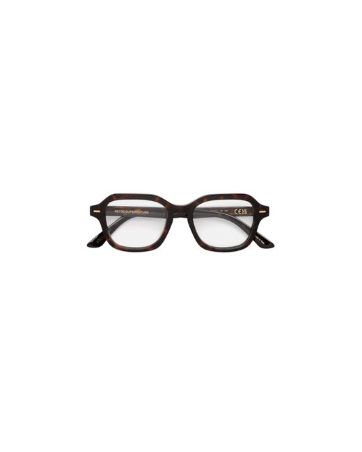 Retrosuperfuture Black S70 Numero 130 Optical Frames Acetate Squared