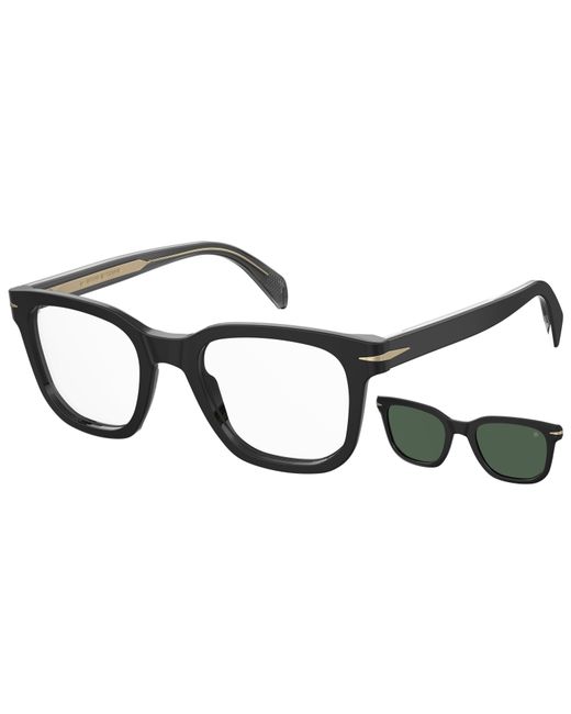 David Beckham Black Db 7043/Cs 807/Uc Sunglasses Acetate Squared for men