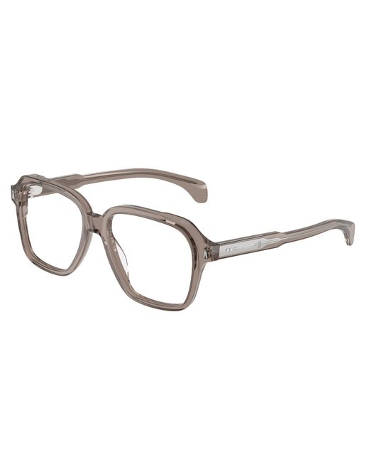 Moncler Black Me2010 3009 Optical Frames Acetate Transparent Squared Normal