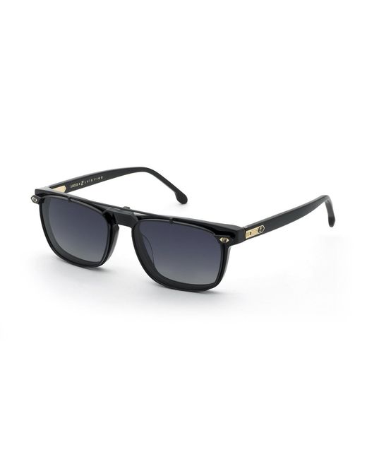 Lozza Black Ul4413 700P Optical Frames Acetate Smoke Squared Nuanced for men