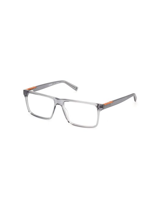 Timberland Black Tb50004 020 Optical Frames Injected Squared Normal for men
