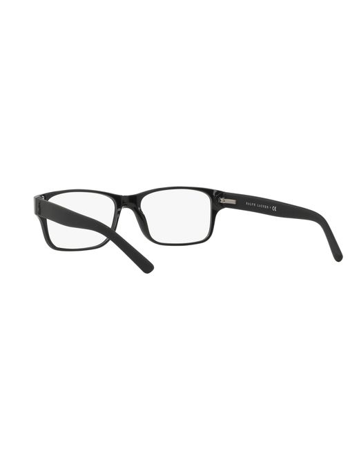 Polo Ralph Lauren Black Ph2117 5001 Optical Frames Acetate Squared Normal for men