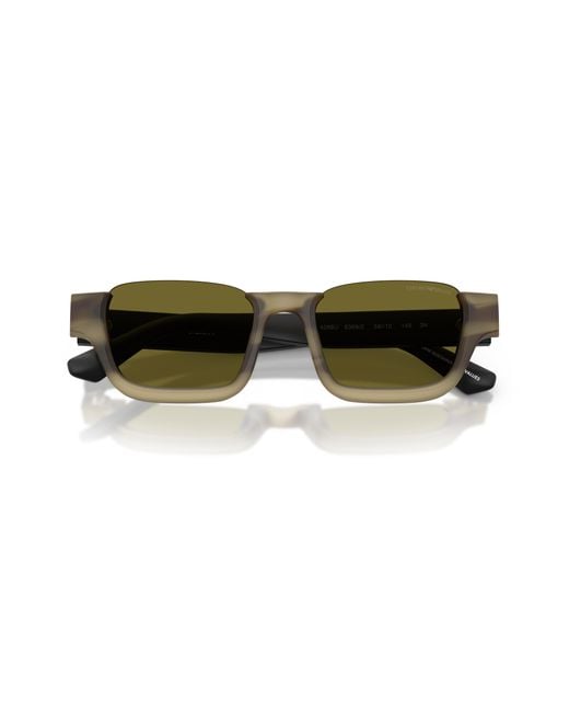 Emporio Armani Green Ea4268U 6369/2 Sunglasses Acetate Geometric Normal