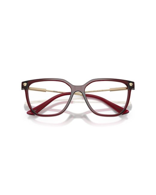 Versace Black Ve3388U Gb1 Optical Frames Injected Transparent Squared Normal