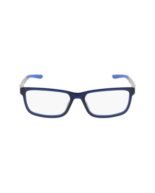Nike Black 7292 411 Optical Frames Bio-Inject Squared Normal for men