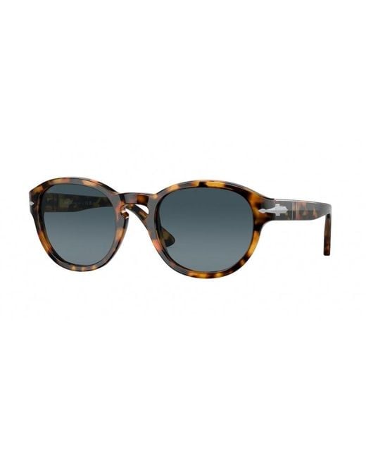Persol Black Po3304S 1052S3 Sunglasses Acetate Round Polarized