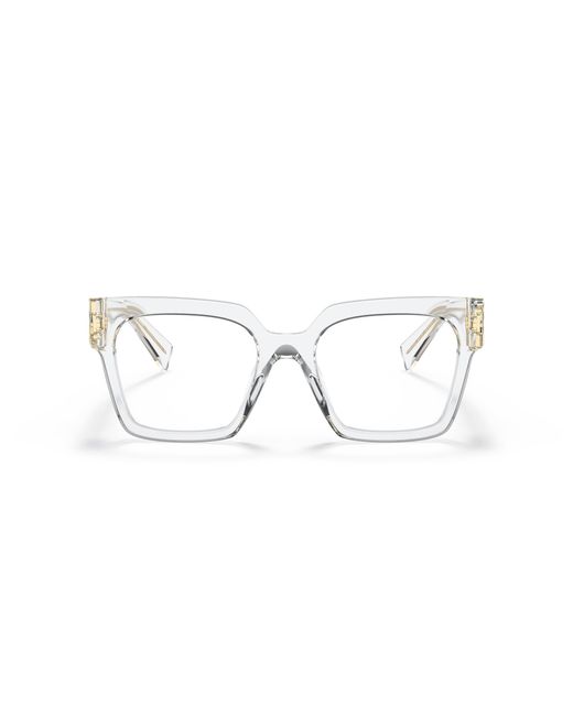 Miu Miu Black Mu 04Uv 2Az1O1 Optical Frames Acetate Squared Normal