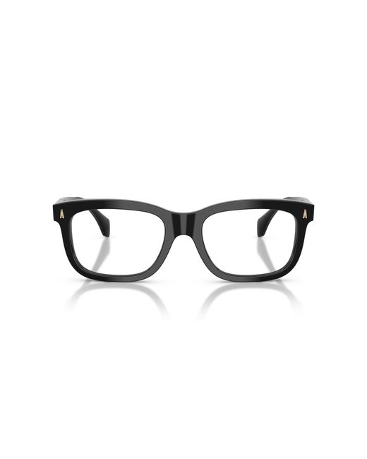 Moncler Black Me2019 3001 Optical Frames Acetate Transparent Squared Normal