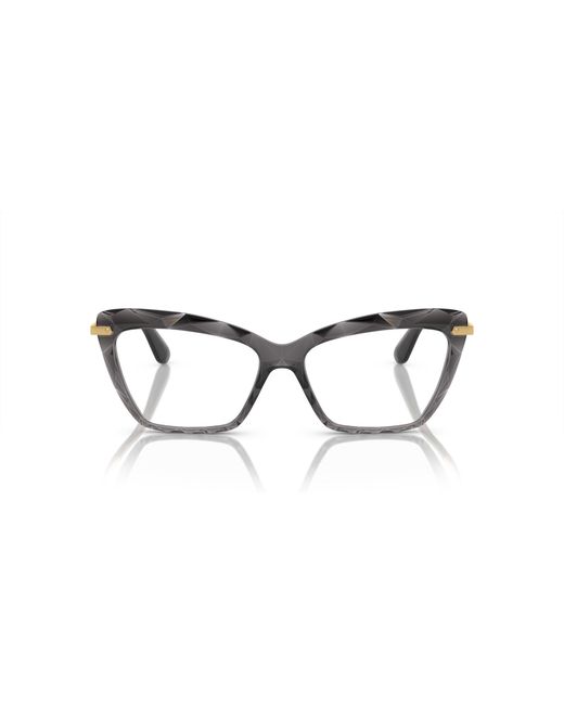Dolce & Gabbana Black Dg5025 504 Optical Frames Nylon Cat Eye Normal