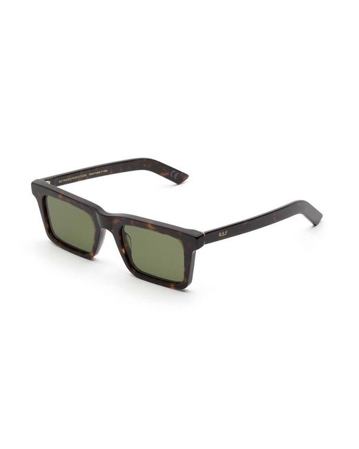Retrosuperfuture Black D9G 1968 3627 Sunglasses Plastic Squared