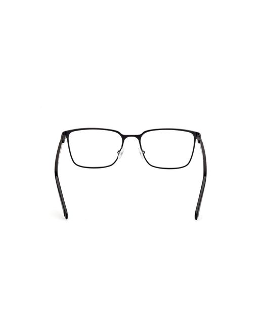 Guess Black Gu50243 002 Optical Frames Metal Squared Normal for men