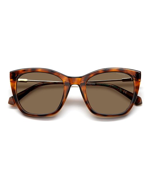 Polaroid Black Pld 4144/S/X 086/Sp Sunglasses Plastic Butterfly Polarized